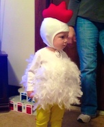 Cutest Chicken Homemade Costume