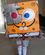 Cyborg SpongeBob Homemade Costume