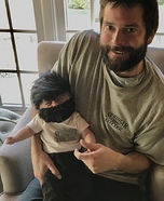 Daddy is My Hero Homemade Costume