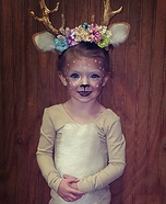Daddy's Deer Homemade Costume