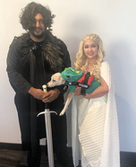 Daenerys Targaryen and Jon Snow Homemade Costume