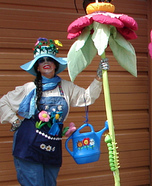 Daisy Gardeness Homemade Costume