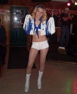 Dallas Cowboy Cheerleader Costume