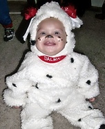 Dalmatian Puppy Baby Homemade Costume