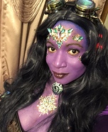 Dark Mermaid Homemade Costume