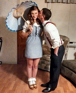 Darla and Alfalfa Couple Costume
