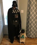 Darth Vader and Yoda Homemade Costume