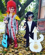 David Bowie and Prince Homemade Costume