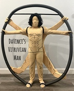 DaVinci's Vitruvian Man Homemade Costume