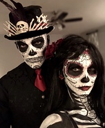 Day of the Dead Homemade Costume