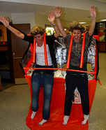Illusion costume ideas - Creative Rollercoaster Costume
