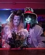Dead Bride and Groom Homemade Costume
