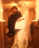 Illusion costume ideas - Dead Bride Carrying Dead Groom in a Box