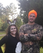 Deer and Hunter Couple Costumes