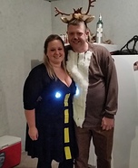 Deer in Headlights Couple Halloween Costume