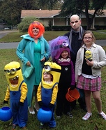 Despicable Me Family Homemade Costume