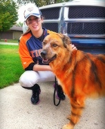 Detroit Tigers Homemade Costume