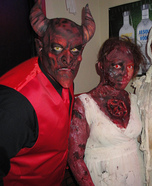 Scary Halloween costume ideas - Devil & Burning Soul