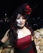 Diamond Sugar Skull Queen Homemade Costume