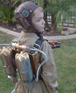 Dieselpunk Rocketeer Time Traveler Homemade Costume