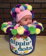 Dippin Dots Baby Homemade Costume