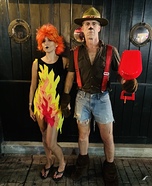 Disasters of 2020 - Wildfires and Smokey the Bear Costume