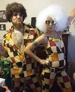 Disco Couple Homemade Costume