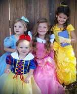 Disney Princesses Homemade Costume