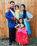 Disney Princesses and Prince Homemade Costume