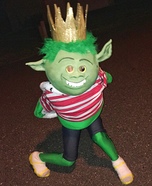 DJ Troll and King Gristle Jr. Homemade Costume