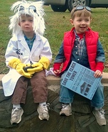 Doc Brown & Marty McFly Homemade Costume