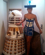 Tardis and Dalek Homemade Costumes