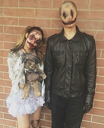 Doll and Smiley Homemade Costume