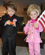 Donald and Hillary Homemade Costume