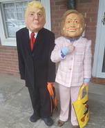 Donald and Hillary Costumes