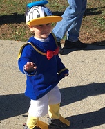 Donald Duck Homemade Costume