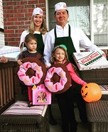 Donut Family Homemade Costume