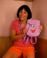 Dora the Explorer Homemade Costume