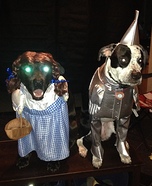 Dorothy and the Tin Man Dogs Costume