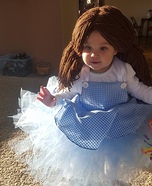 DIY Dorothy Baby Costume