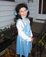 Dorothy from the Wizard of Oz Homemade Costume