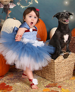 Cute Baby Dorothy & Toto Costume