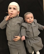 Dr Evil & Mini Me Homemade Costume