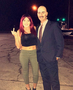 Dr. Phil and Danielle Bregoli Homemade Costume
