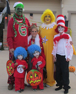 Family costume ideas - Dr. Seuss Characters Family Costume