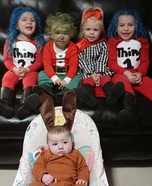 Dr. Suess Characters Homemade Costume