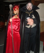 Dracula and She Devil Couples Costume