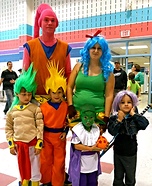 Dragon Ball Z Family Homemade Costume