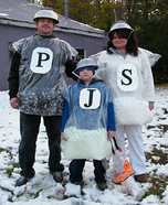 Mr. & Mrs. Salt & Pepper homemade costume