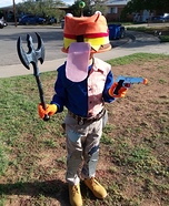 Fortnite Durr Burger Homemade Costume